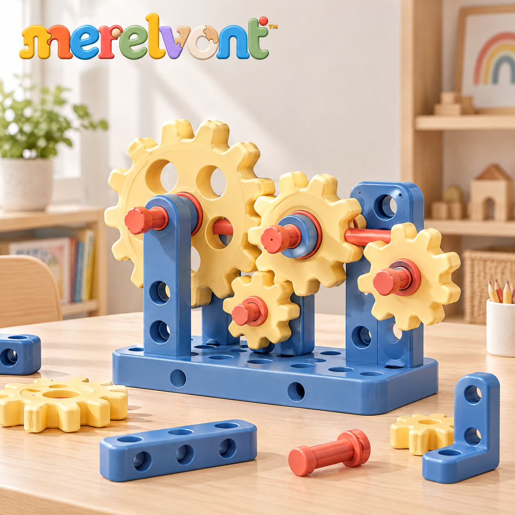 Merelvont™ Creative Gear Engineering Building Kit