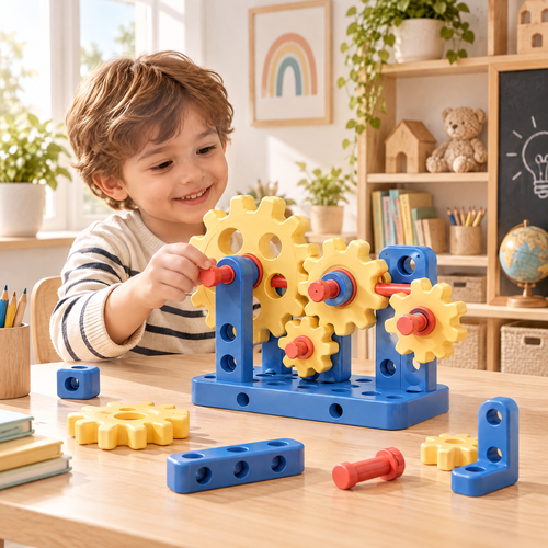 Merelvont™ Creative Gear Engineering Building Kit