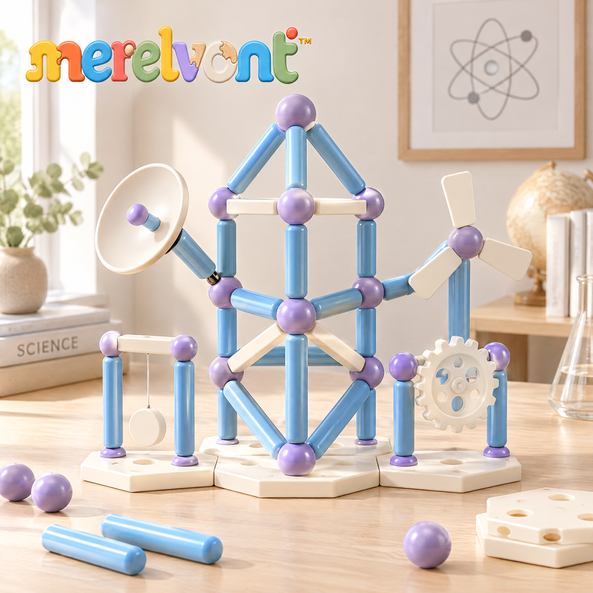 Merelvont™ Magnetic STEM Engineering Experiment Set