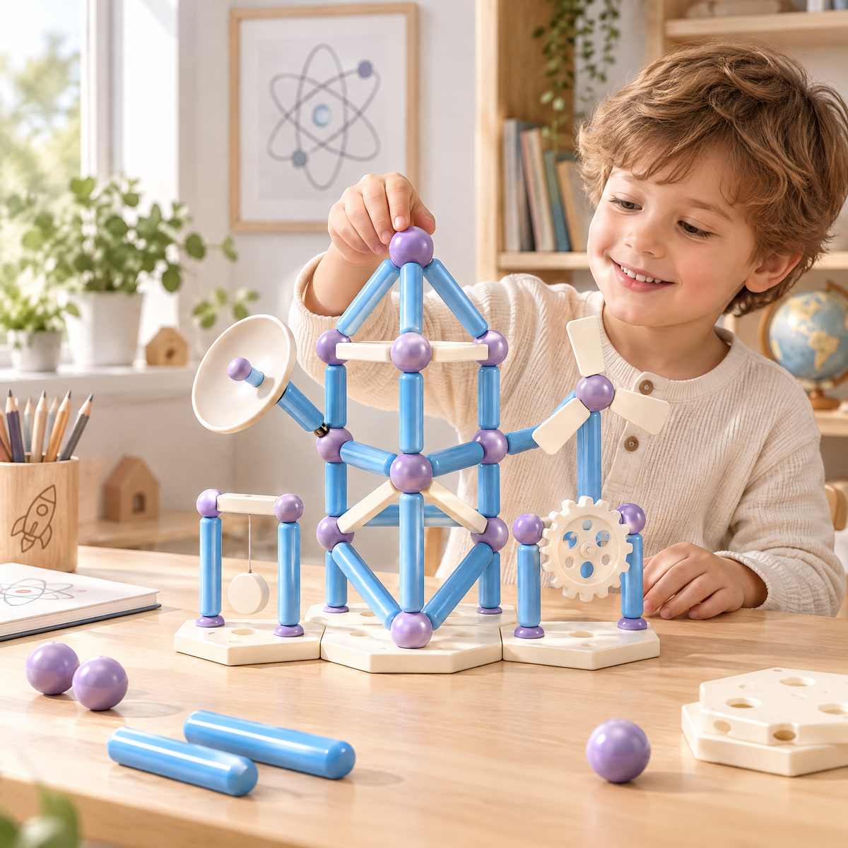 Merelvont™ Magnetic STEM Engineering Experiment Set
