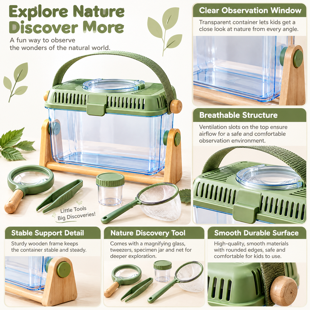 Merelvont™ Kids Nature Explorer Observation Kit