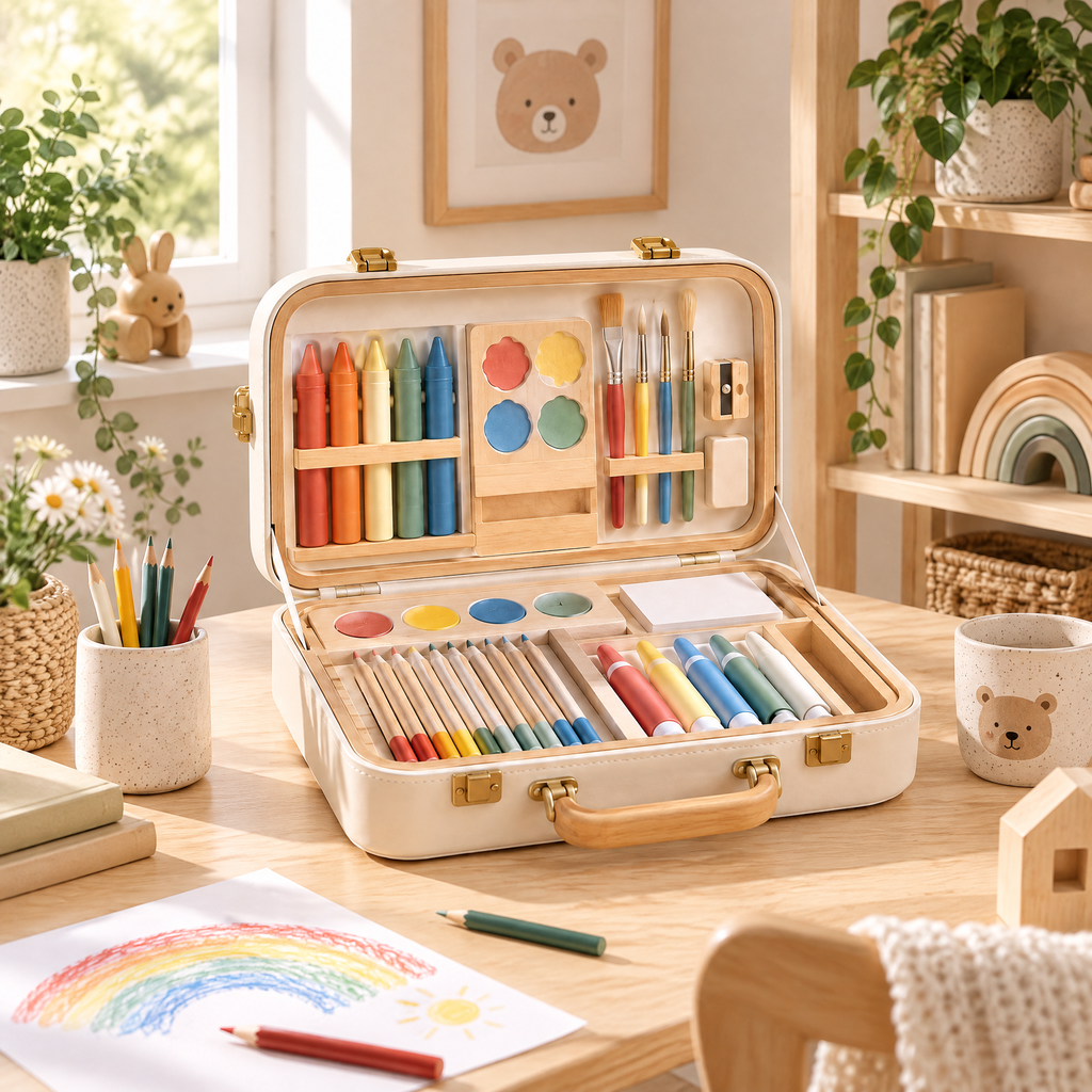 Merelvont™ Deluxe Kids Art & Coloring Set