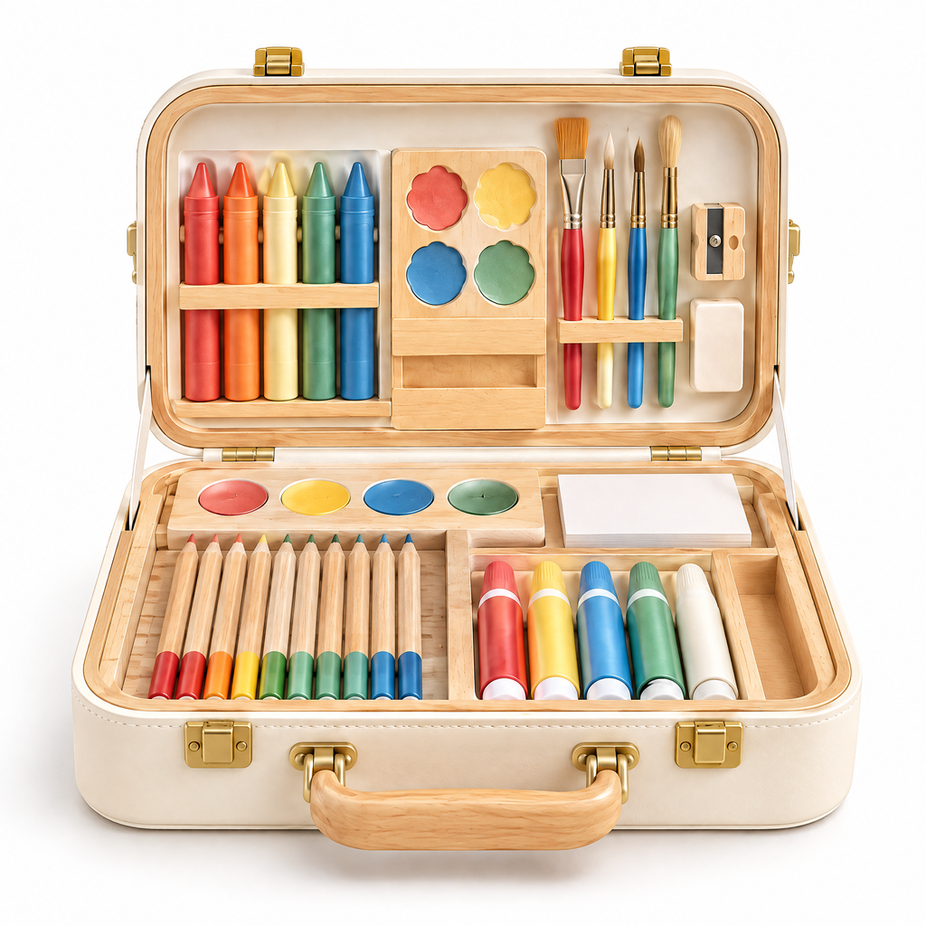 Merelvont™ Deluxe Kids Art & Coloring Set